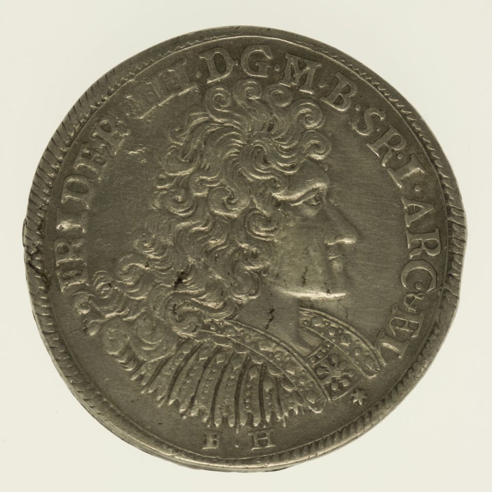 Preussen Friedrich Iii Taler Pro Aurum Numismatik