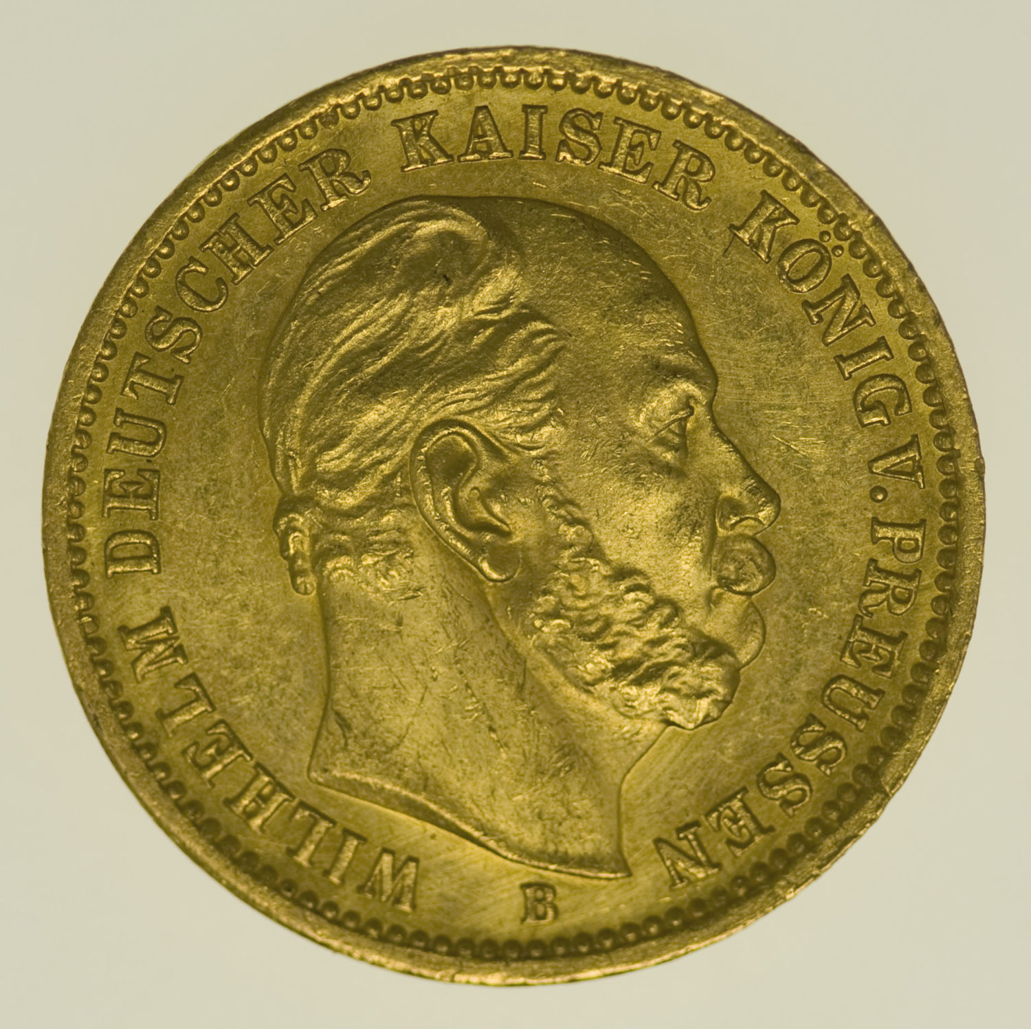 Preussen Wilhelm I. 20 Mark 1872 B - Pro Aurum Numismatik