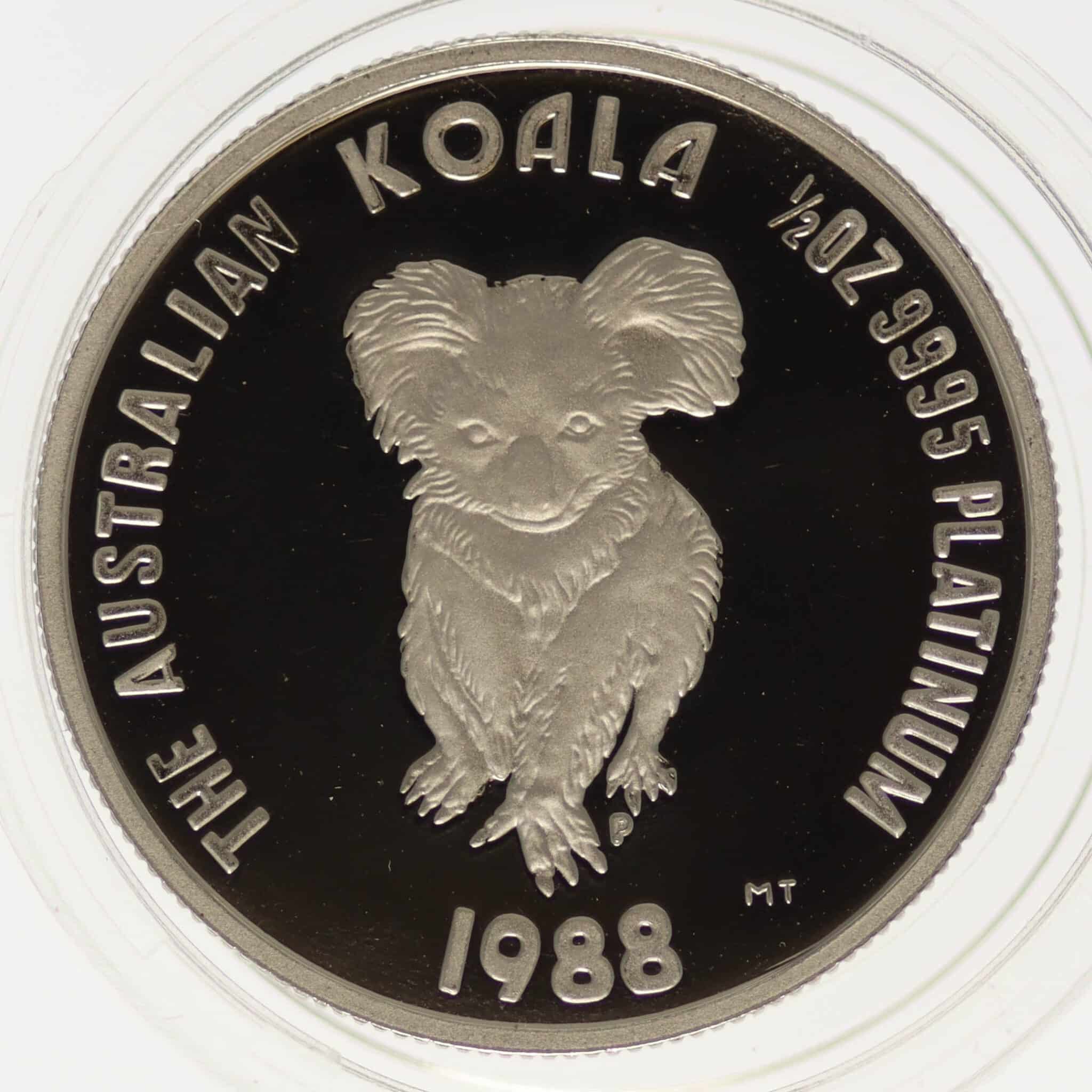 australien - Australien Elisabeth II. 50 Dollars 1988 1/2 OZ Koala