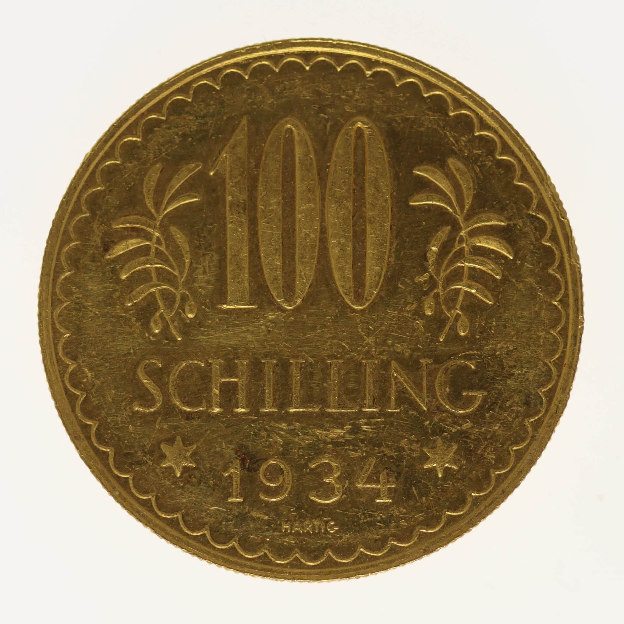 oesterreich - Österreich Republik 100 Schilling 1934
