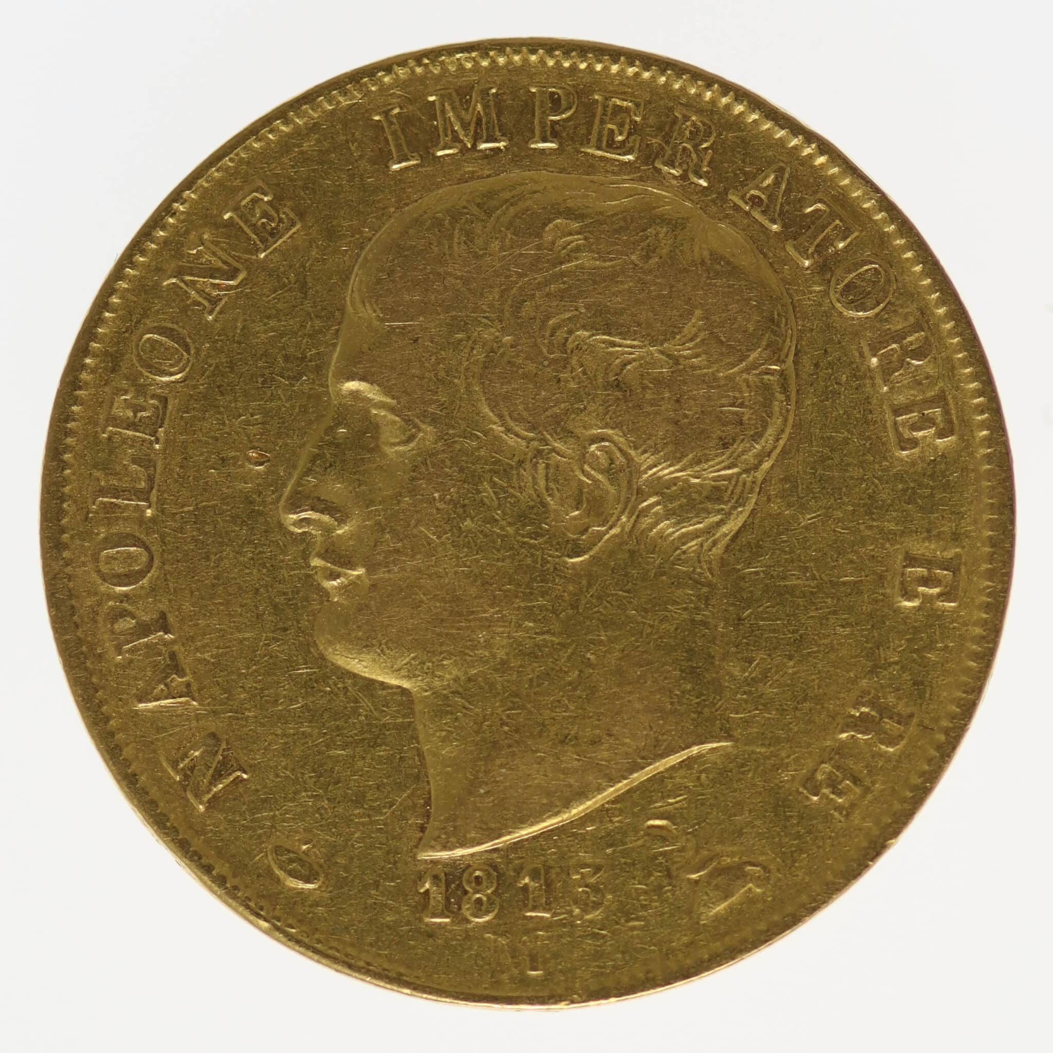 italien - Italien Napoleon I. 40 Lire 1813 M