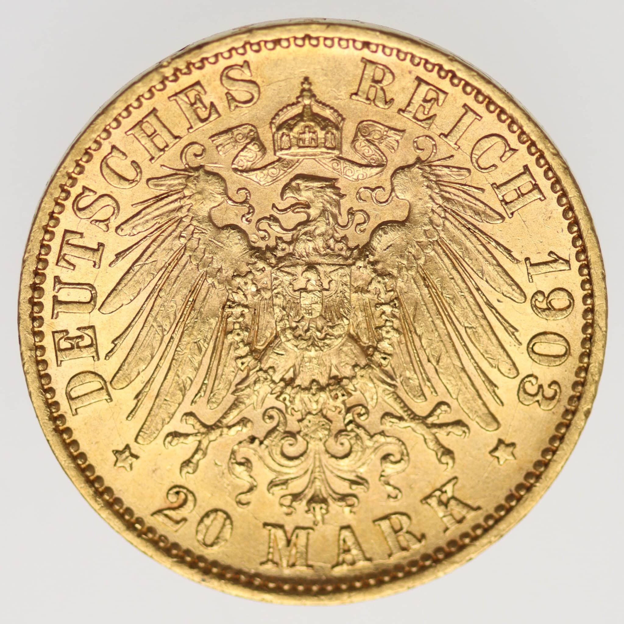 deutsches-kaiserreich-ab-1871 - Sachsen Georg 20 Mark 1903