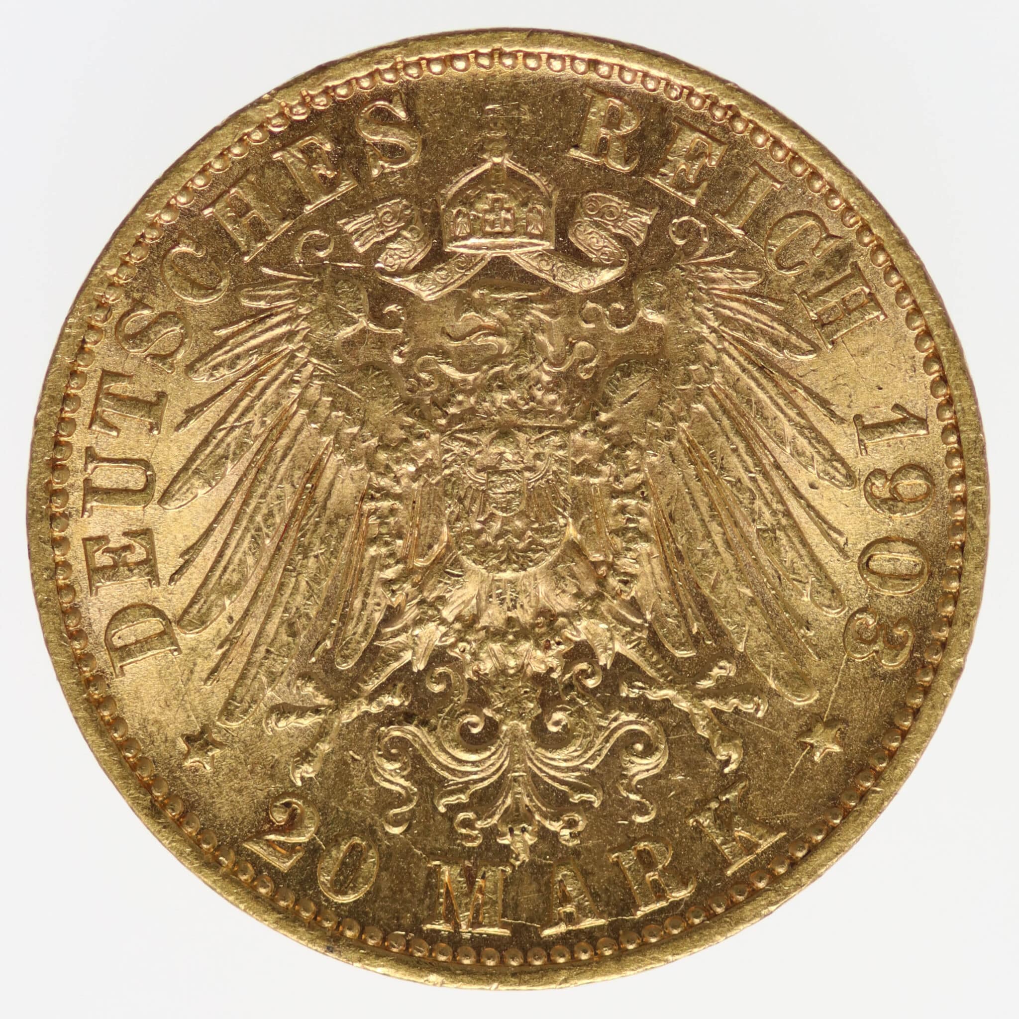 deutsches-kaiserreich-ab-1871 - Sachsen Georg 20 Mark 1903