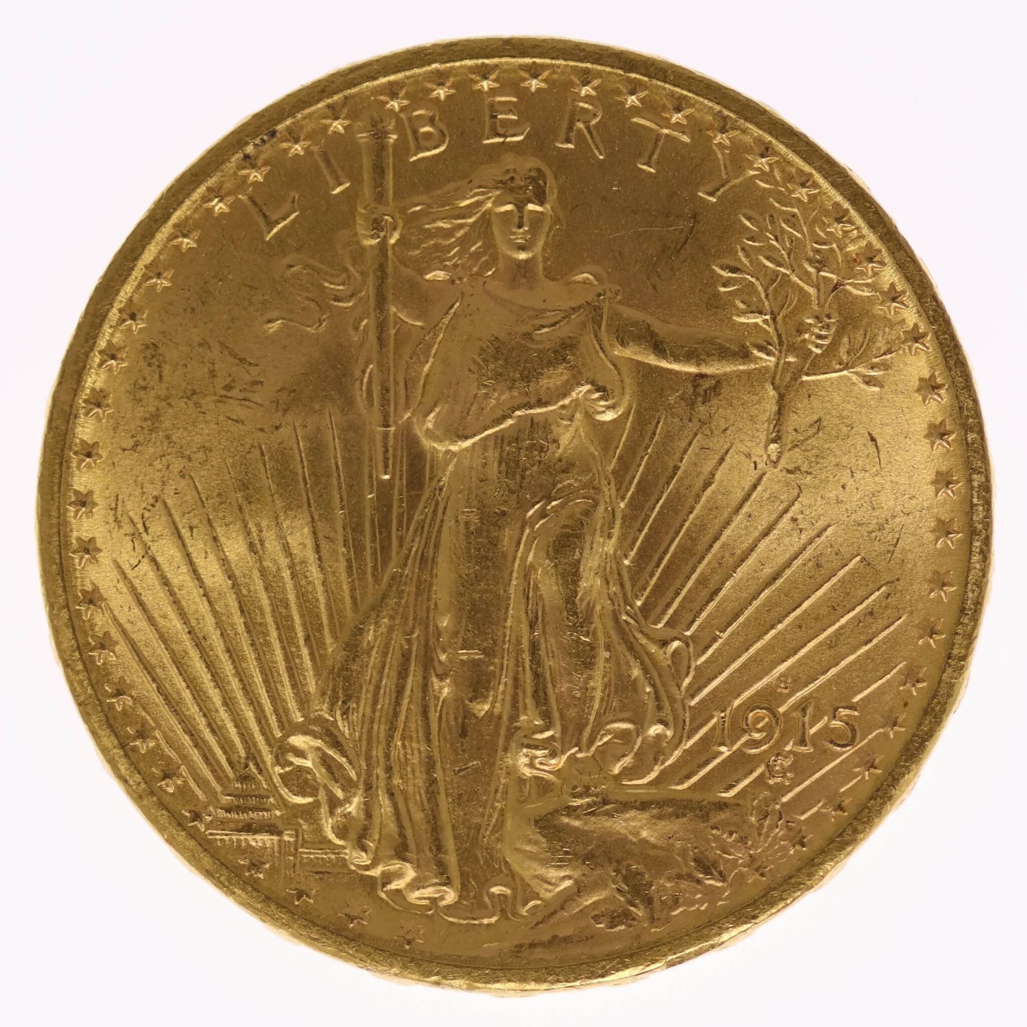 usa - USA 20 Dollars 1915 S Statue