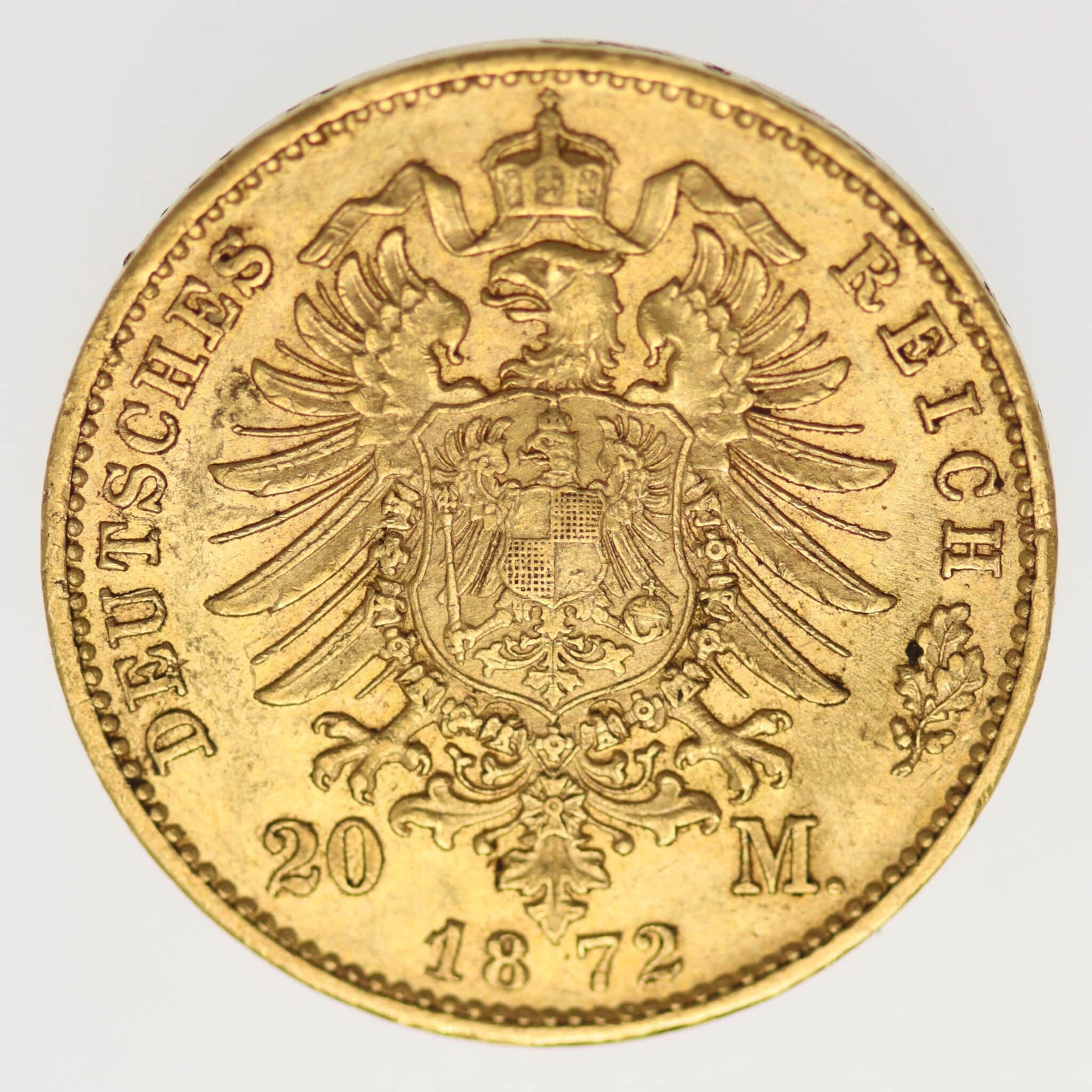 deutsches-kaiserreich-ab-1871 - Bayern Ludwig II. 20 Mark 1872