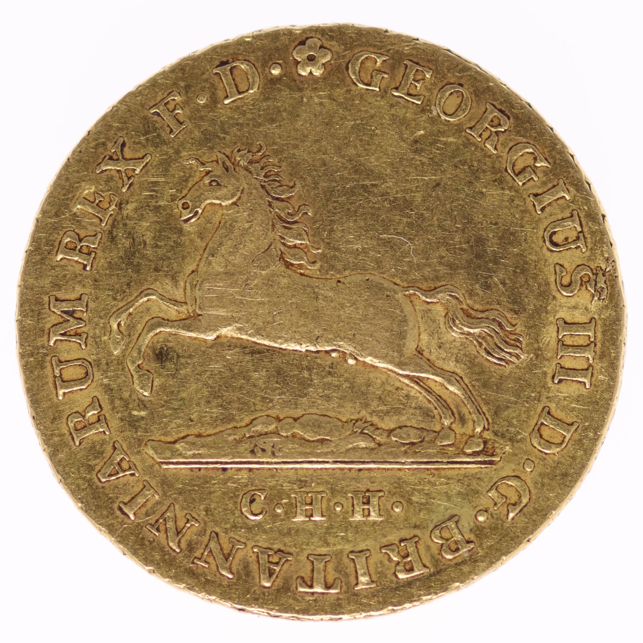 altdeutschland - Braunschweig Calenberg Hannover Georg III. 10 Taler 1814 C.H.H.