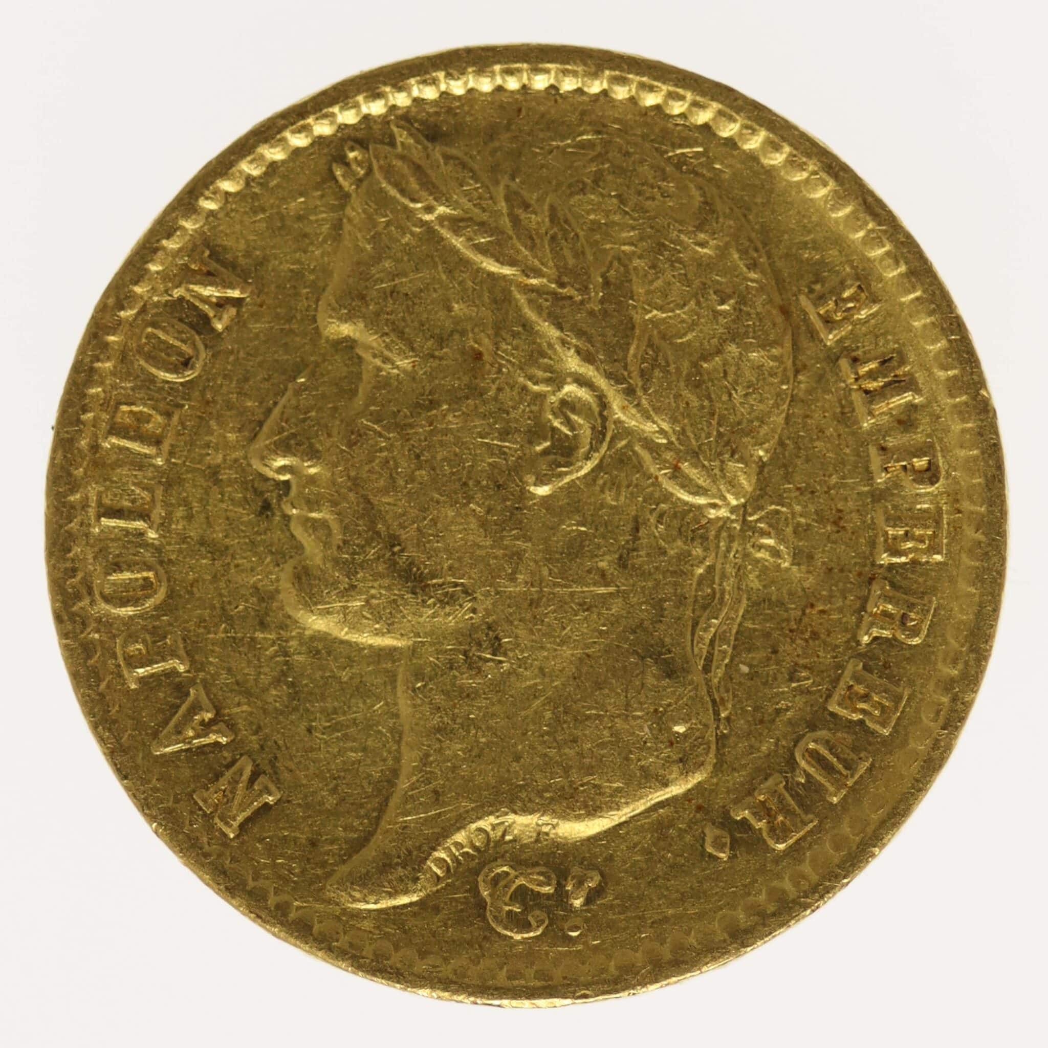 frankreich - Frankreich Napoleon I. 20 Francs 1814 W