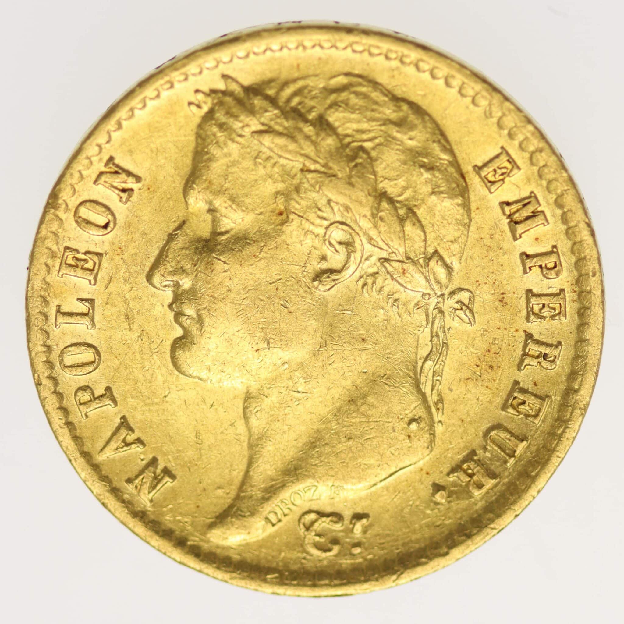 frankreich - Frankreich Napoleon I. 20 Francs 1814 W