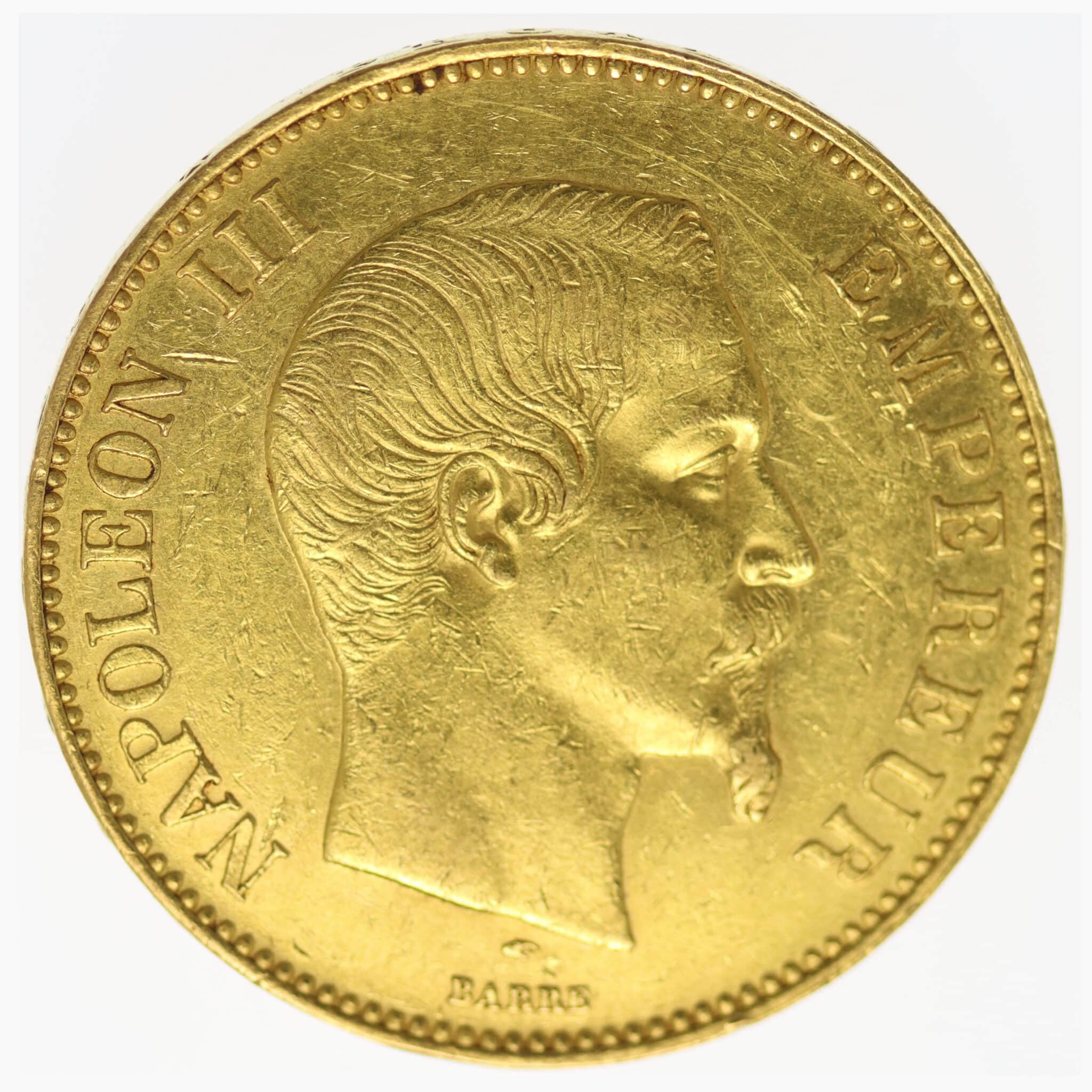 frankreich - Frankreich Napoleon III. 100 Francs 1855 A