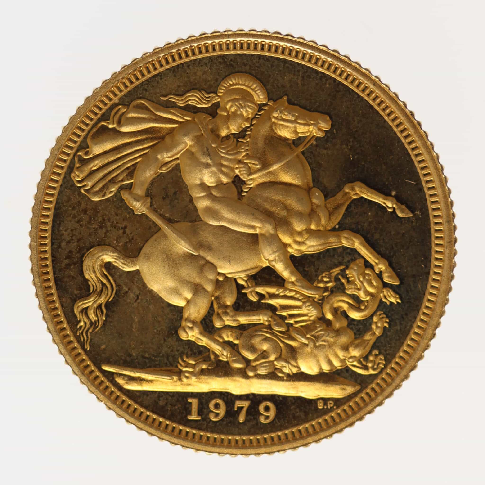 grossbritannien - Großbritannien Elisabeth II. Sovereign 1979