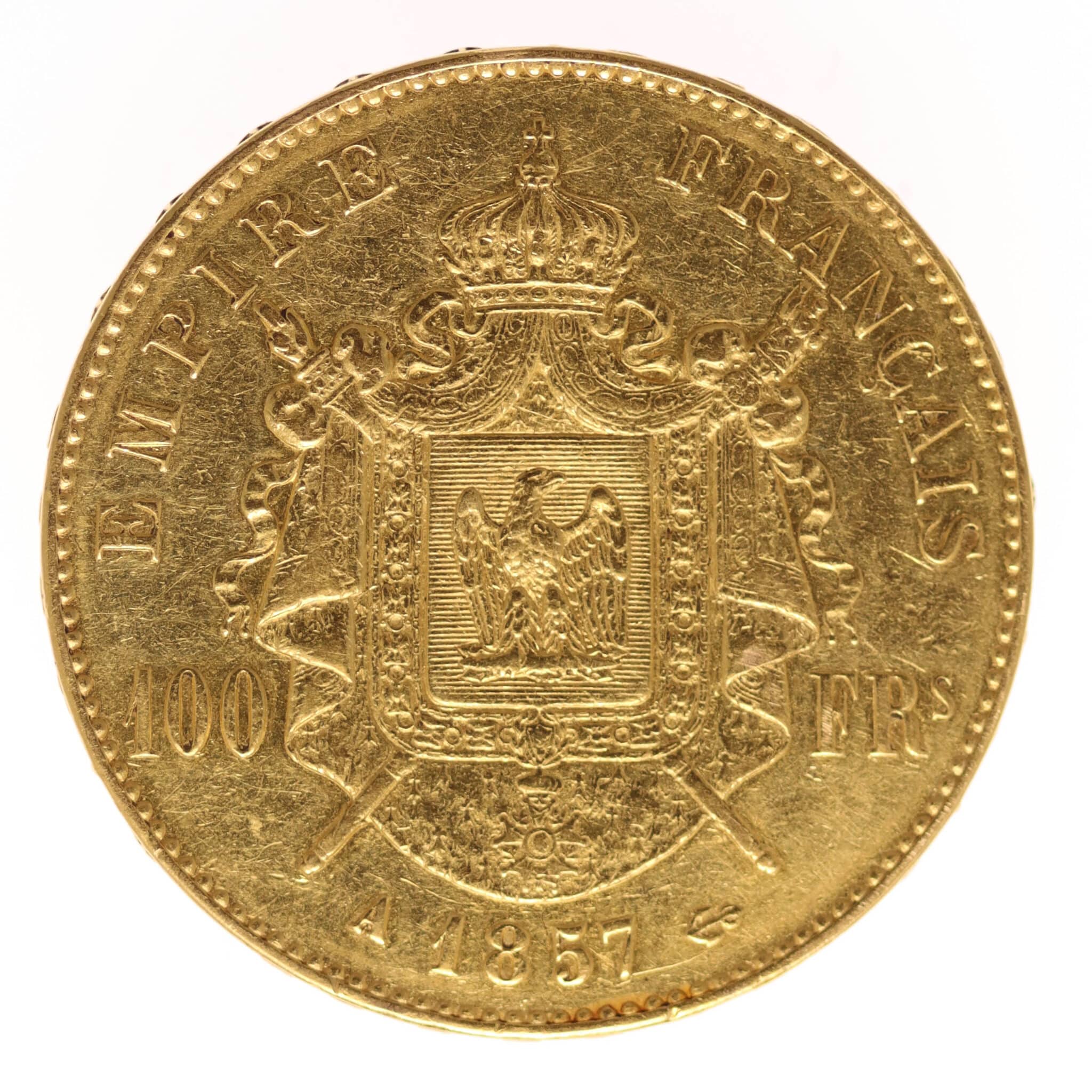 frankreich - Frankreich Napoleon III. 100 Francs 1857 A