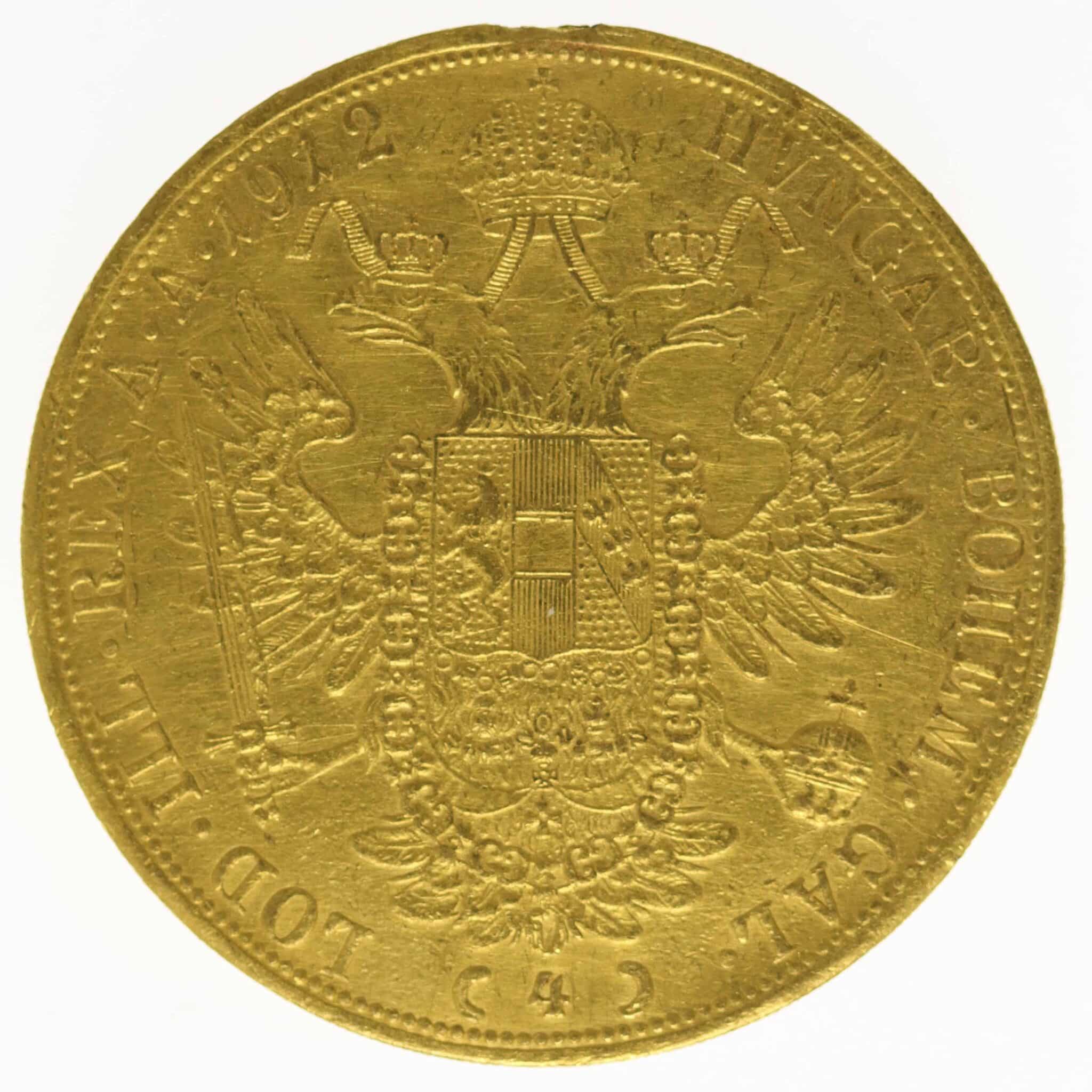 oesterreich - Österreich Kaiserreich Franz Joseph I. 4 Dukaten 1912