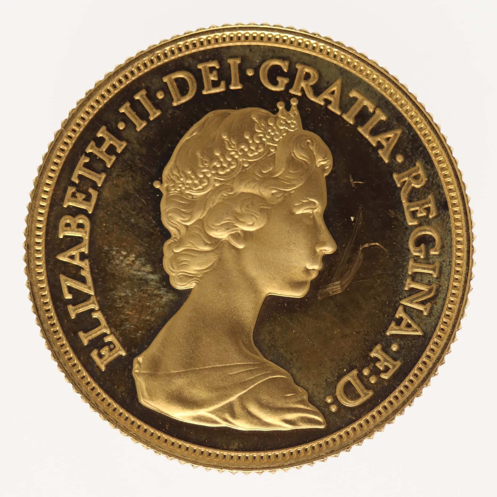 grossbritannien - Großbritannien Elisabeth II. Sovereign 1984