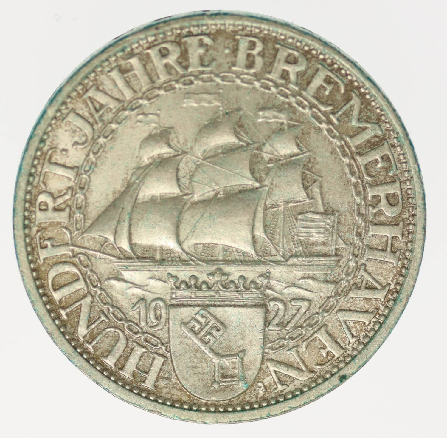 proaurum-weimarer_republik_3_reichsmark_bremer_haven_1927_12899_1