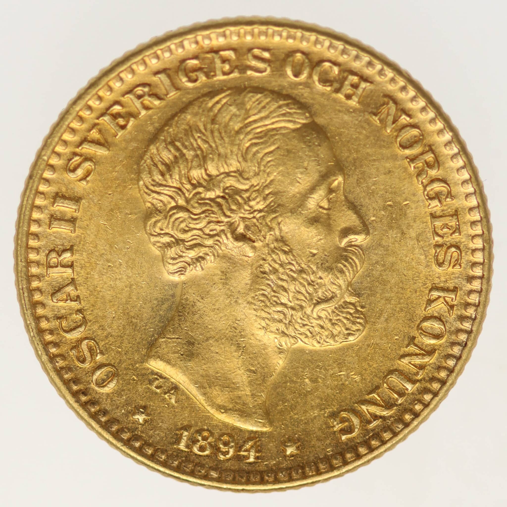 schweden - Schweden Oskar II. 10 Kronen 1894