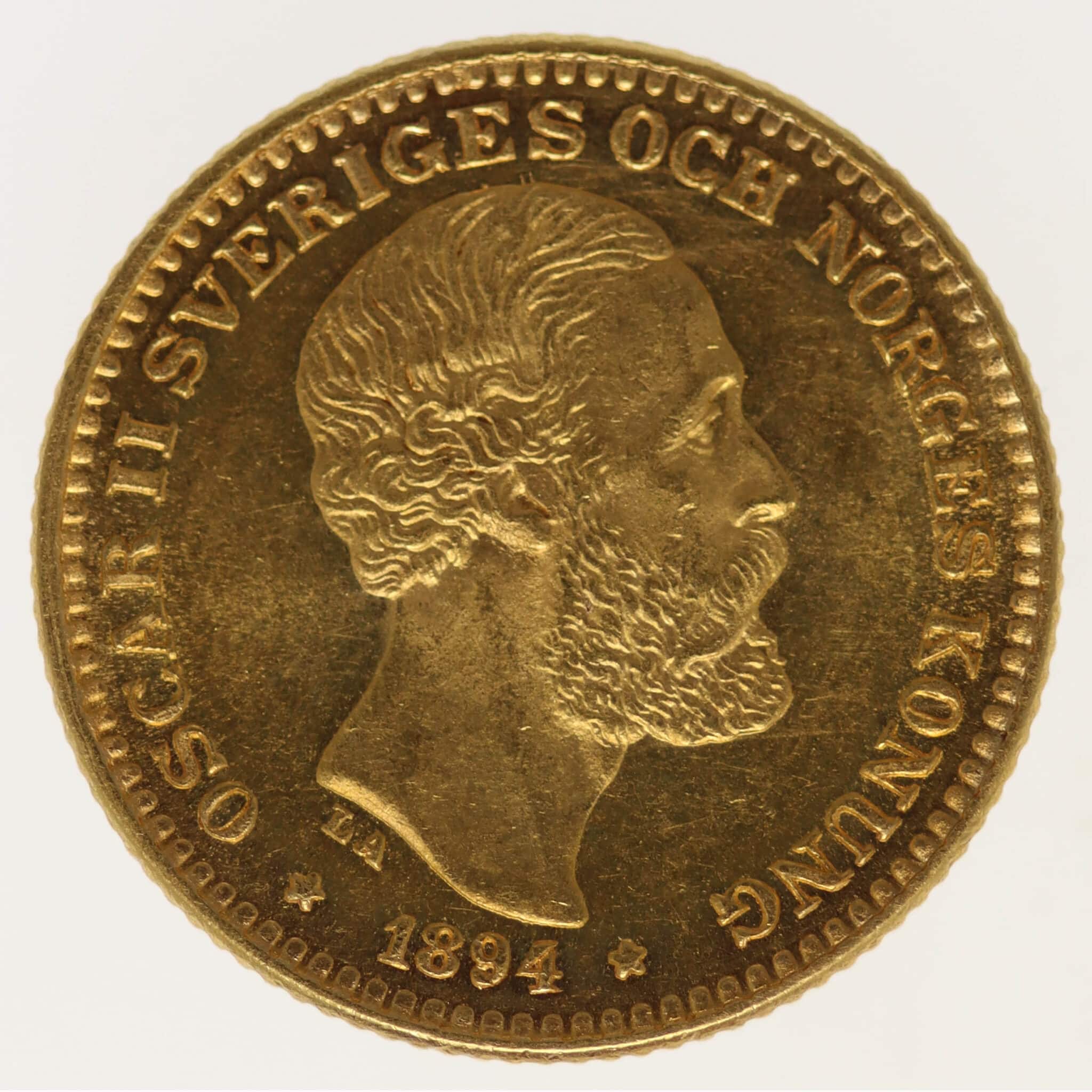 schweden - Schweden Oskar II. 10 Kronen 1894