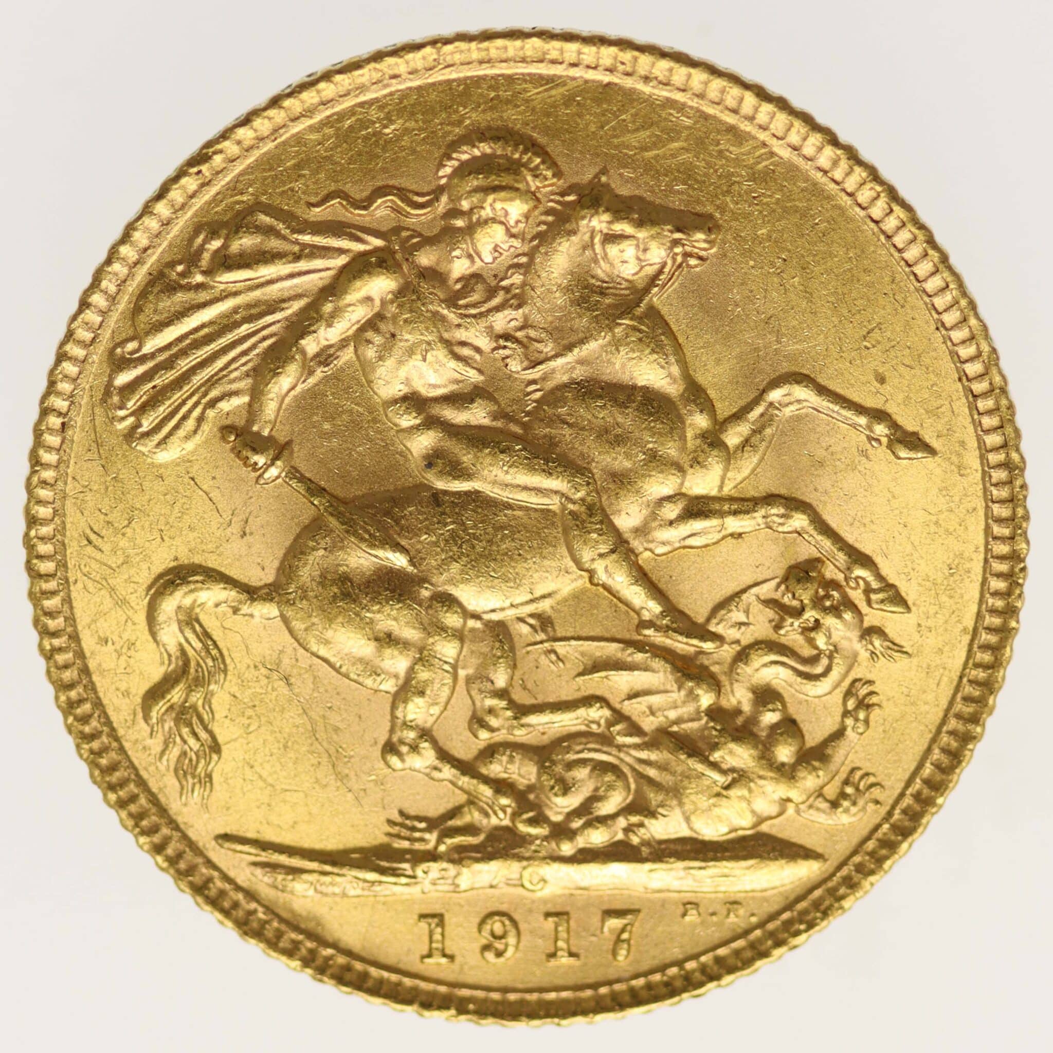 kanada - Kanada Georg V. Sovereign 1917 C