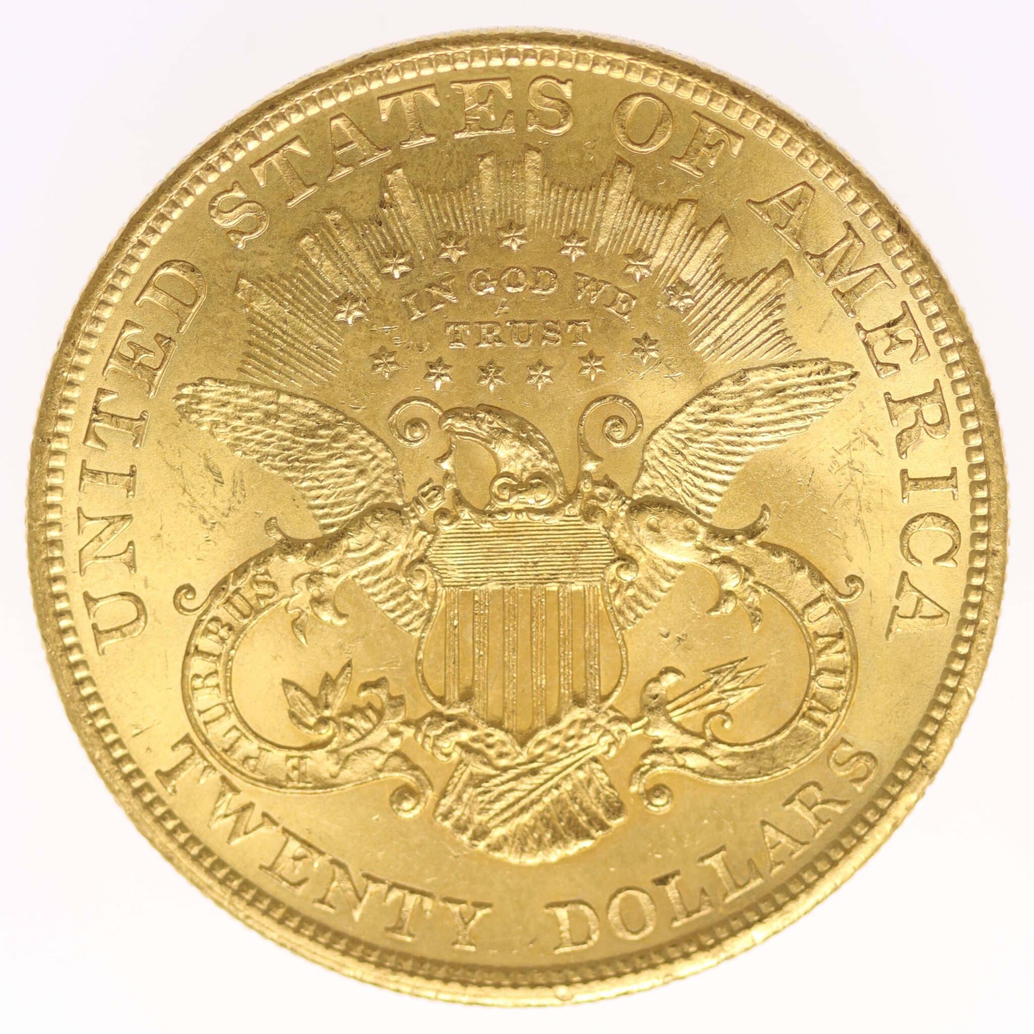 usa - USA 20 Dollars 1904 Liberty / Kopf