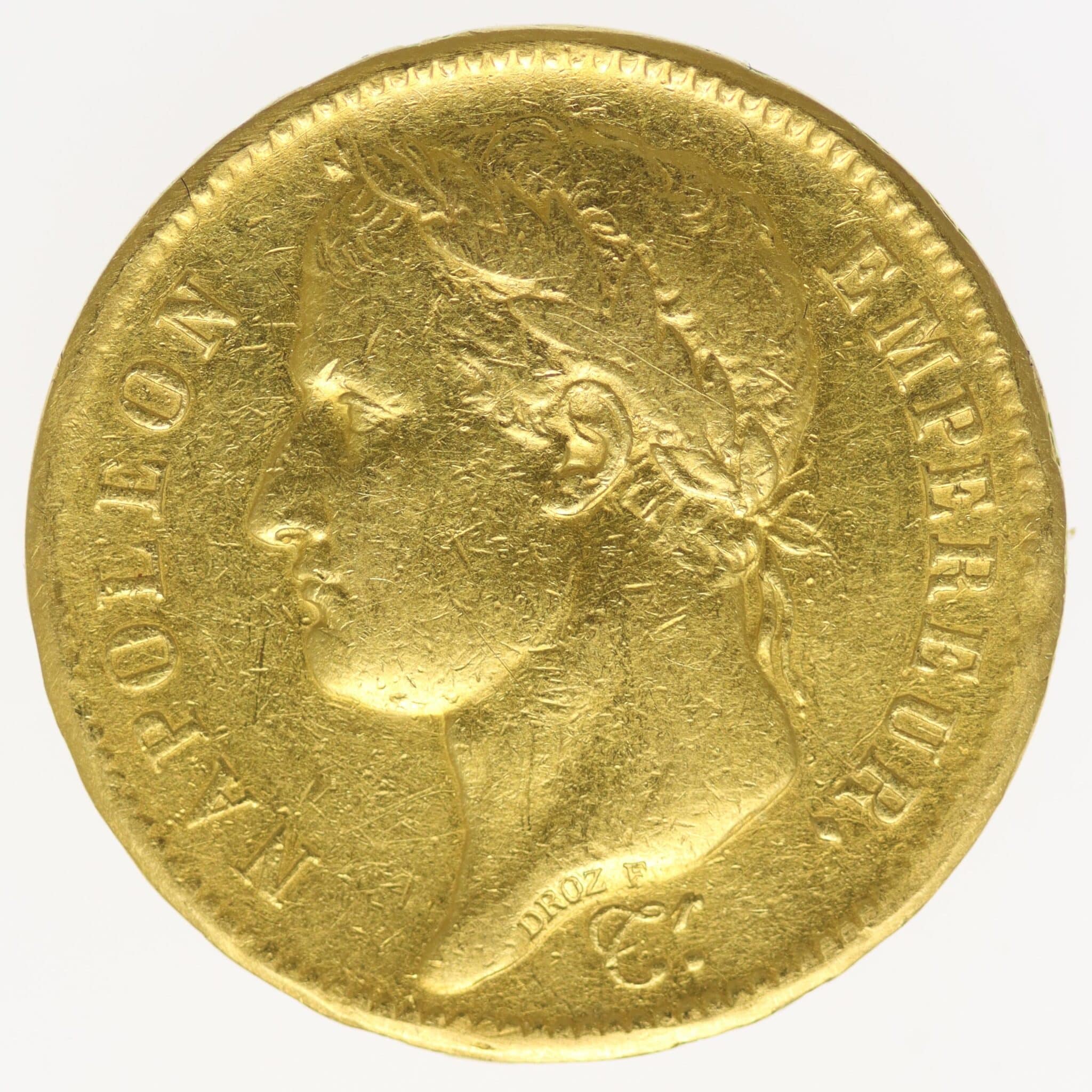 frankreich - Frankreich Napoleon I. 40 Francs 1811 A