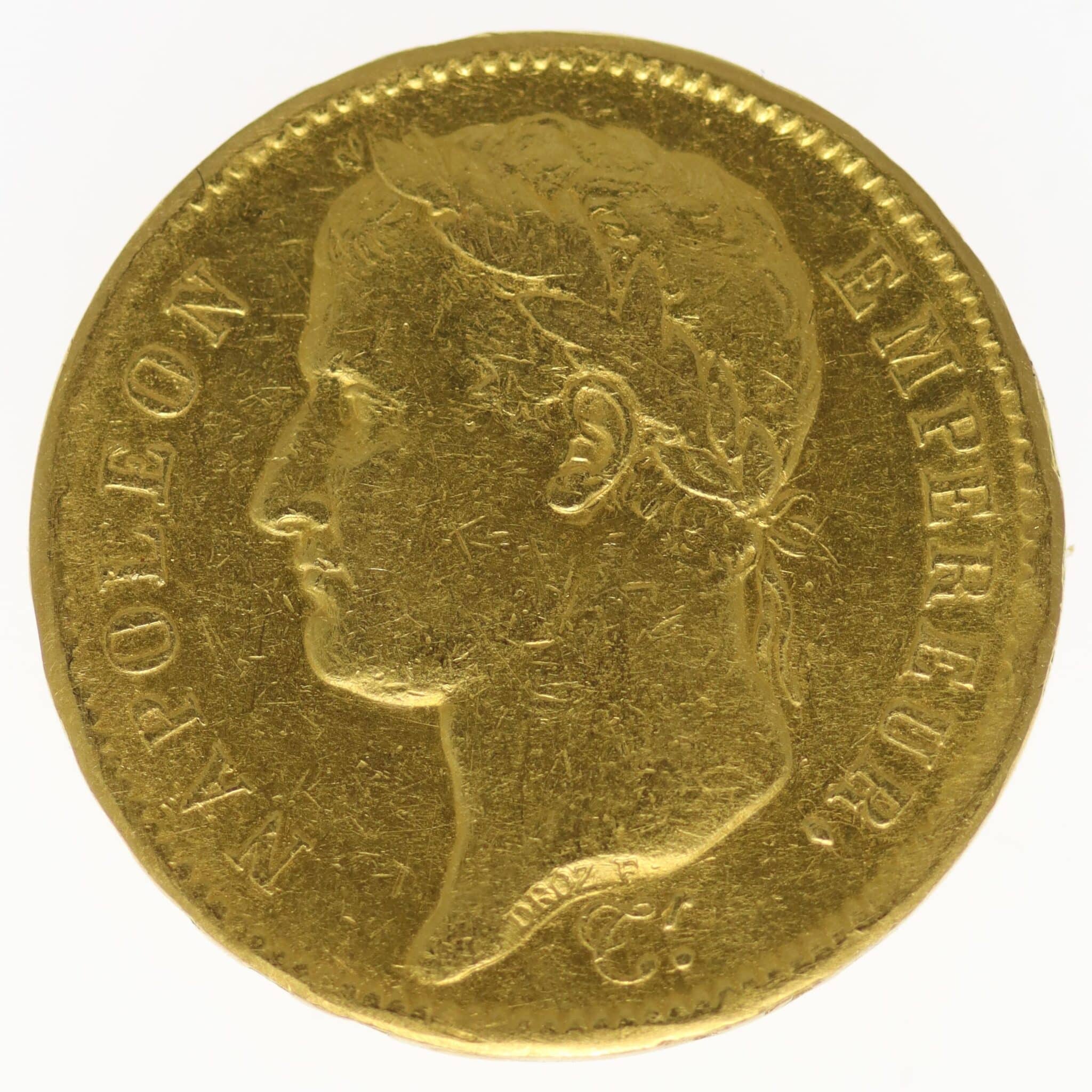 frankreich - Frankreich Napoleon I. 40 Francs 1811 A