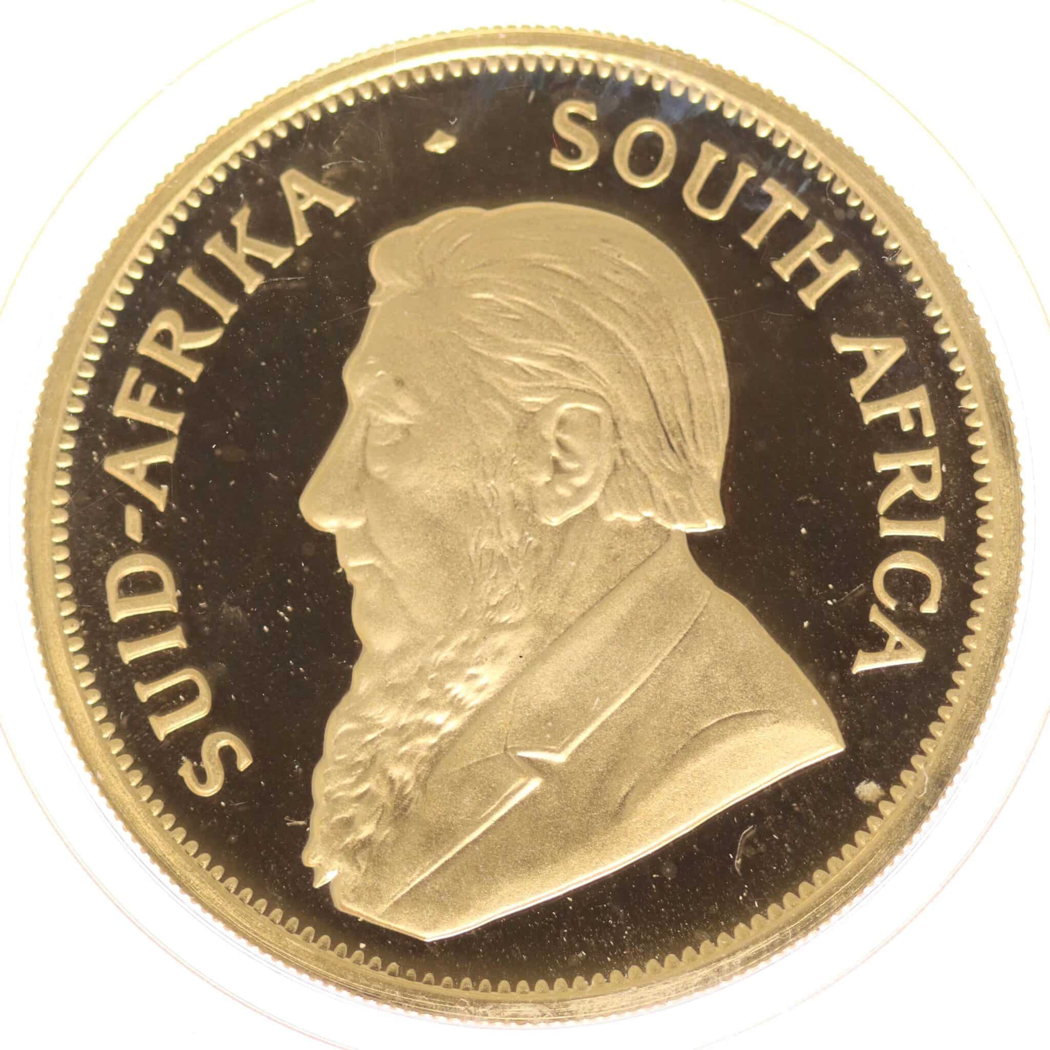 suedafrika - Südafrika Krügerrand 1 Unze 1980 proof