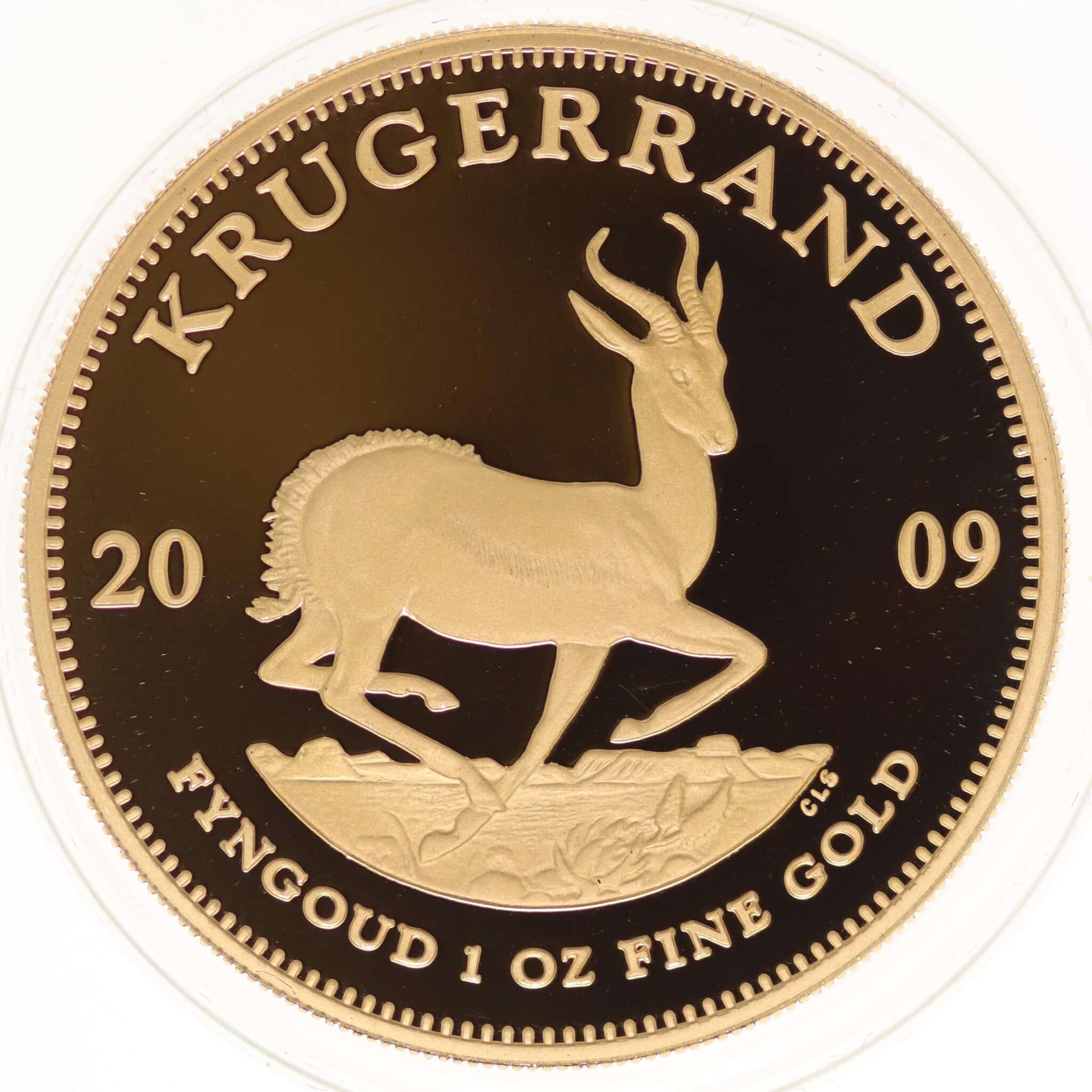 suedafrika - Südafrika Krügerrand 1 Unze 2009 proof