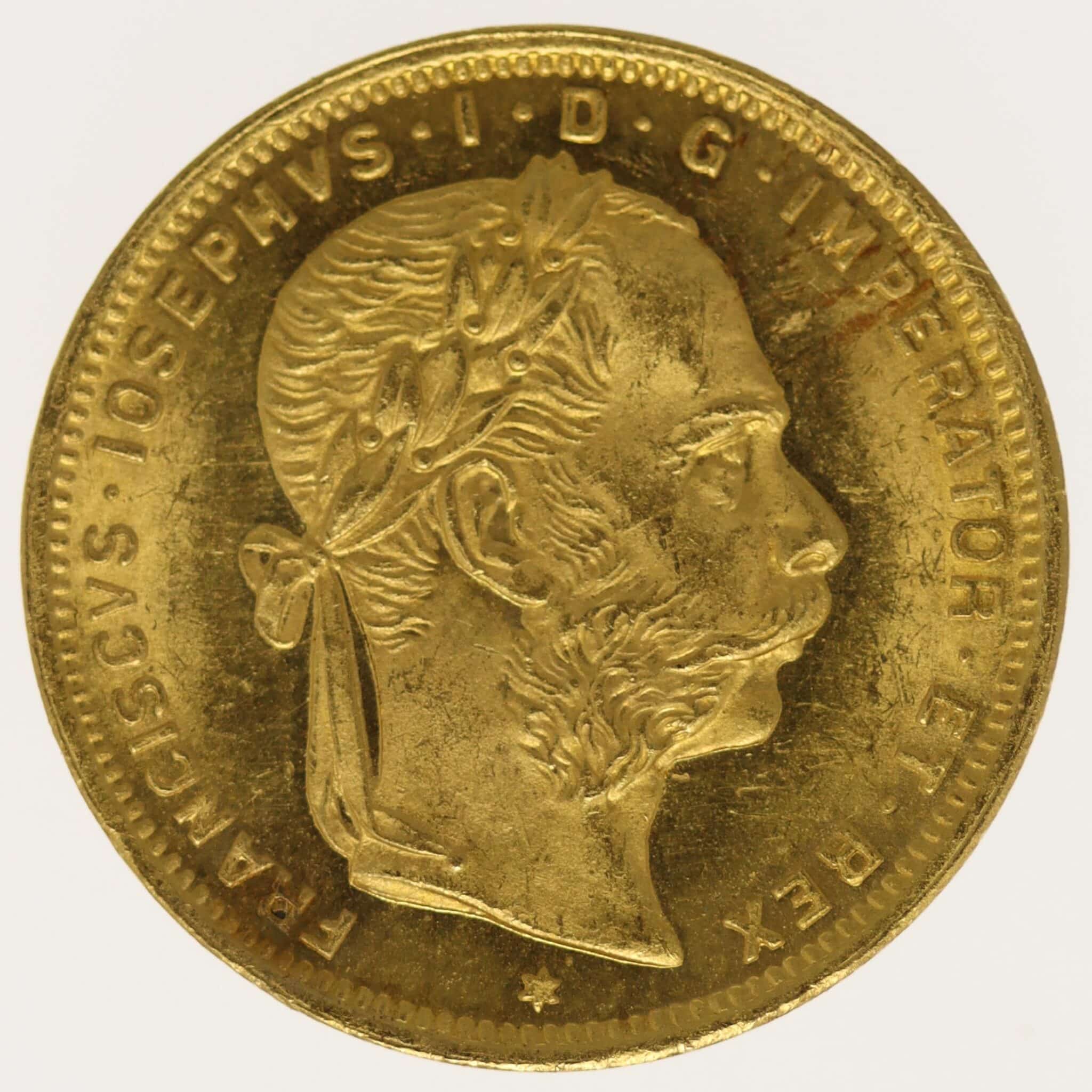 oesterreich - Österreich Kaiserreich Franz Joseph I. 8 Gulden 1888