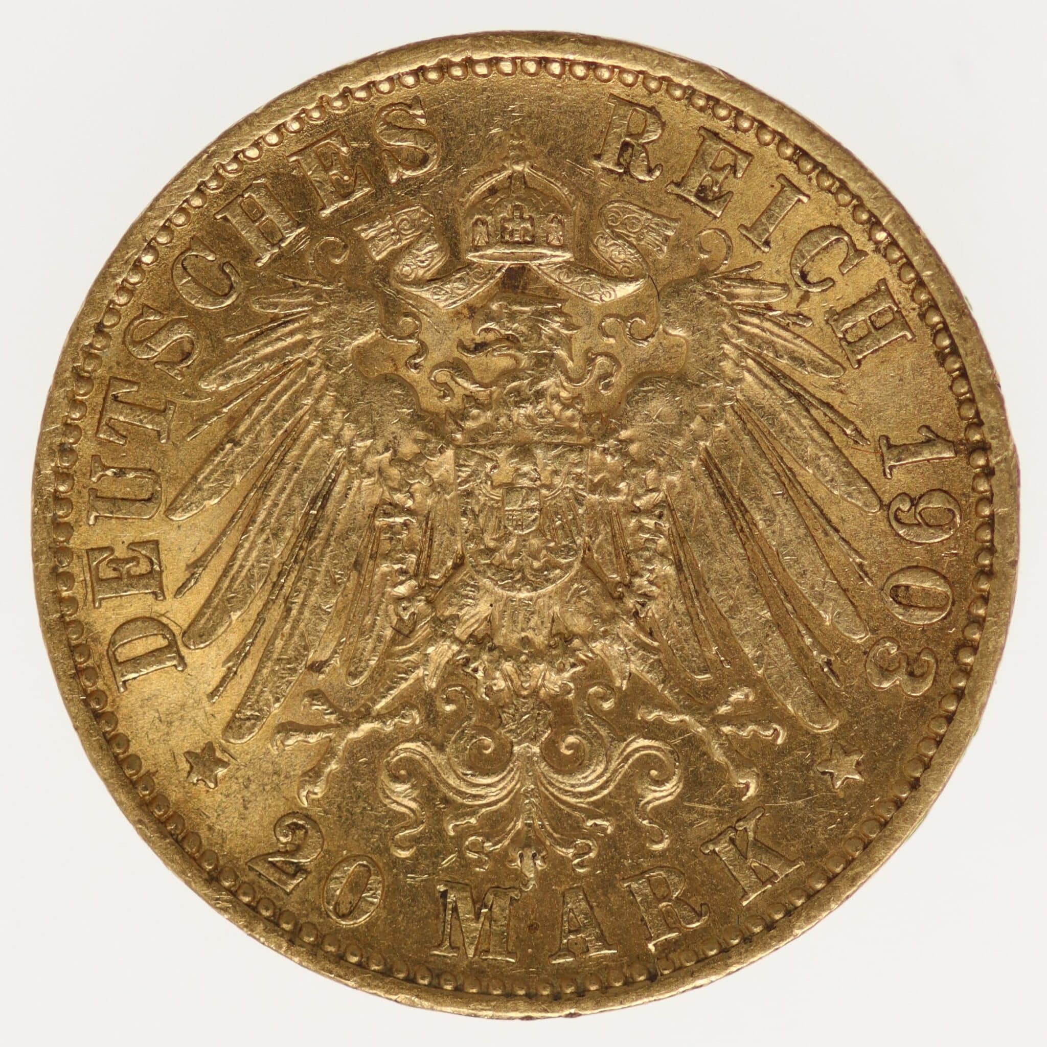 deutsches-kaiserreich-ab-1871 - Sachsen Georg 20 Mark 1903