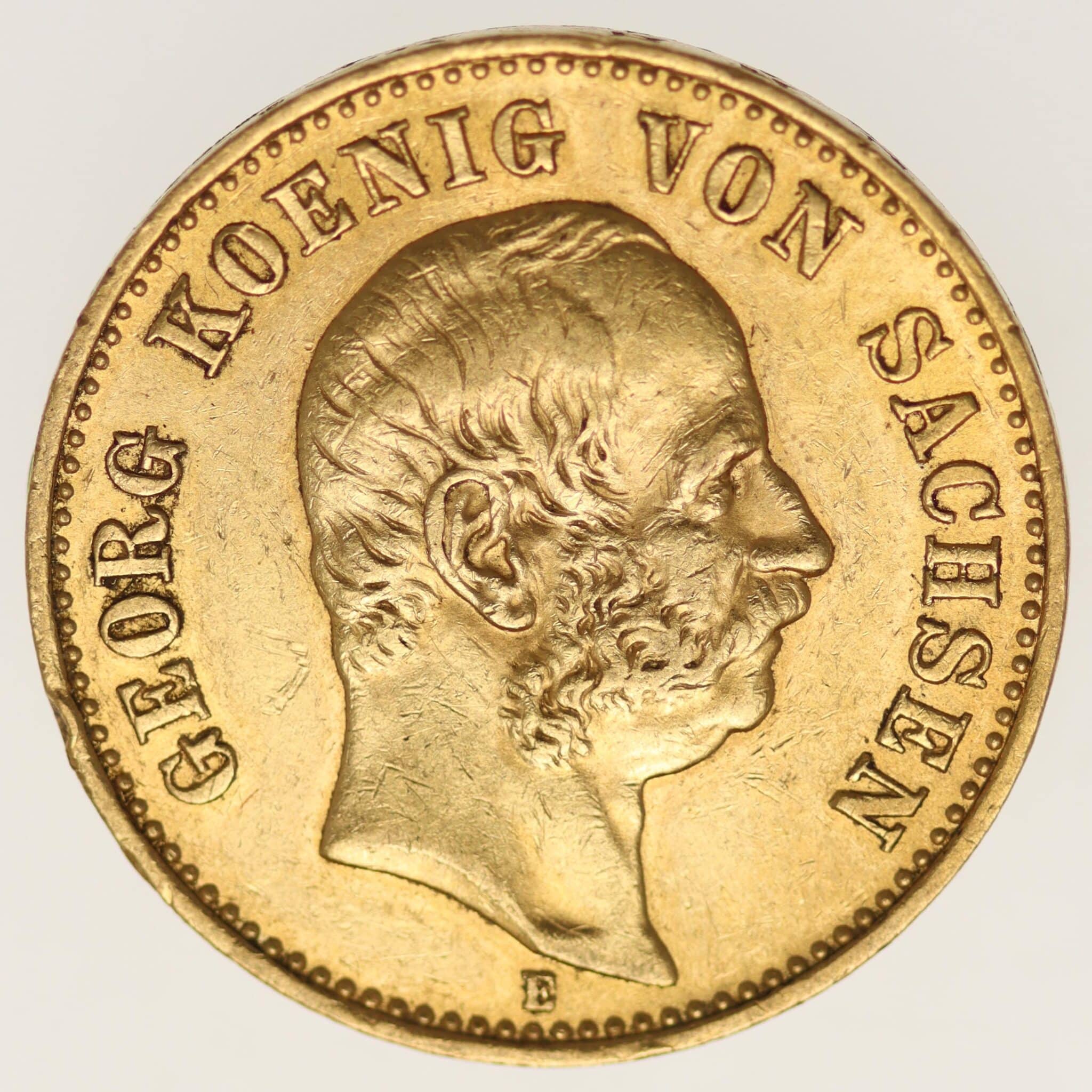 deutsches-kaiserreich-ab-1871 - Sachsen Georg 20 Mark 1903