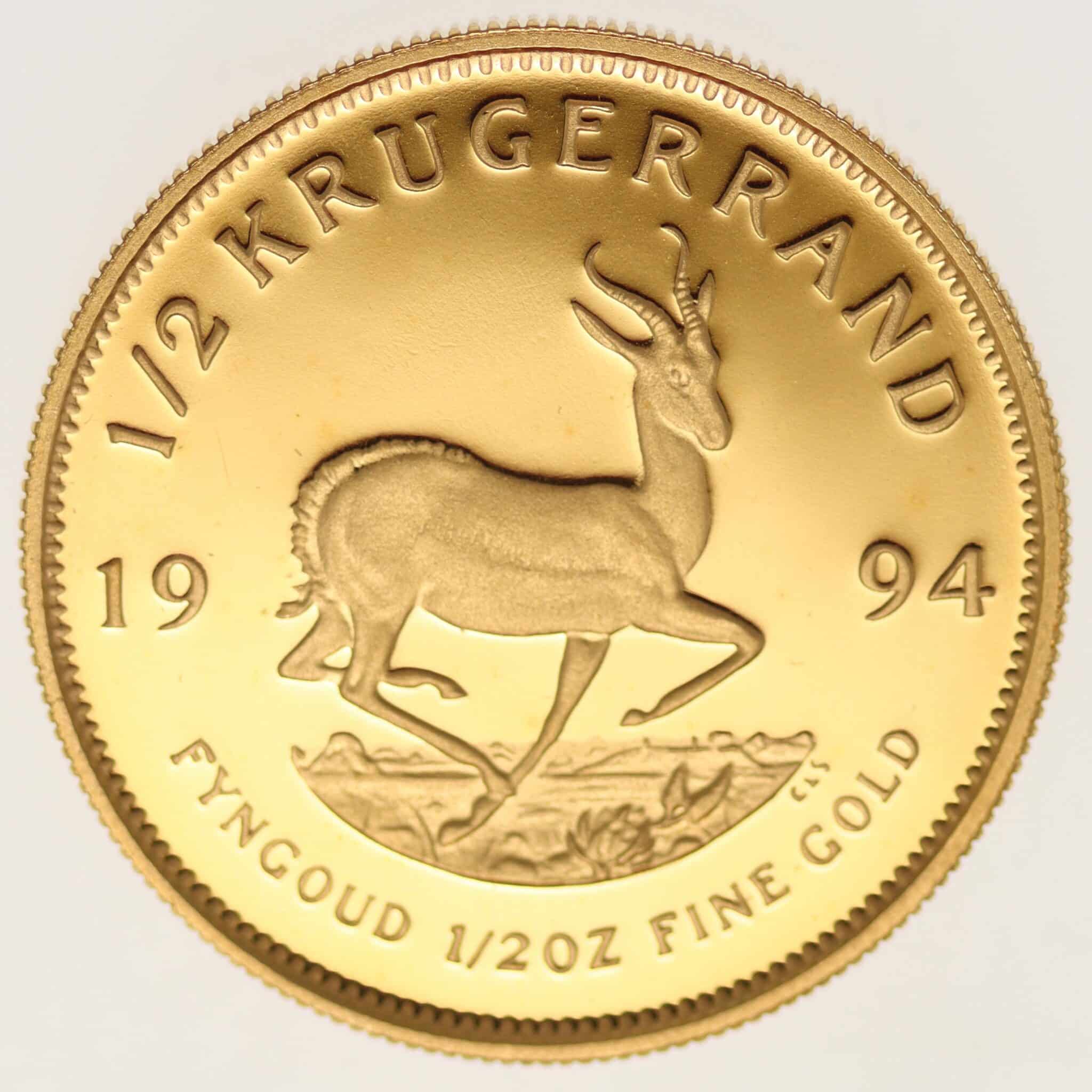 suedafrika - Südafrika Krügerrand 1/2 Unze 1994